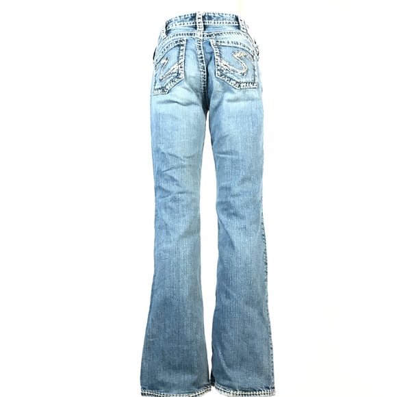 Silver Suki 17” Jeans 30x32